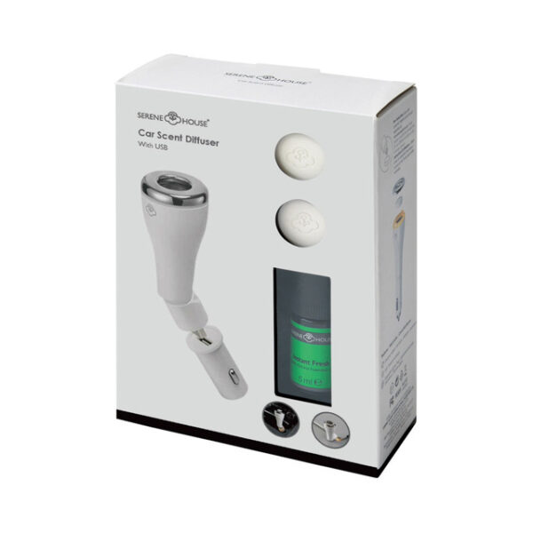 Difuzor za automobil Serene House, Knight White - SET