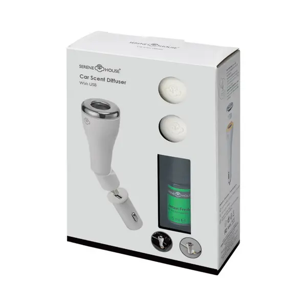 Difuzor za automobil Serene House, Knight White - SET