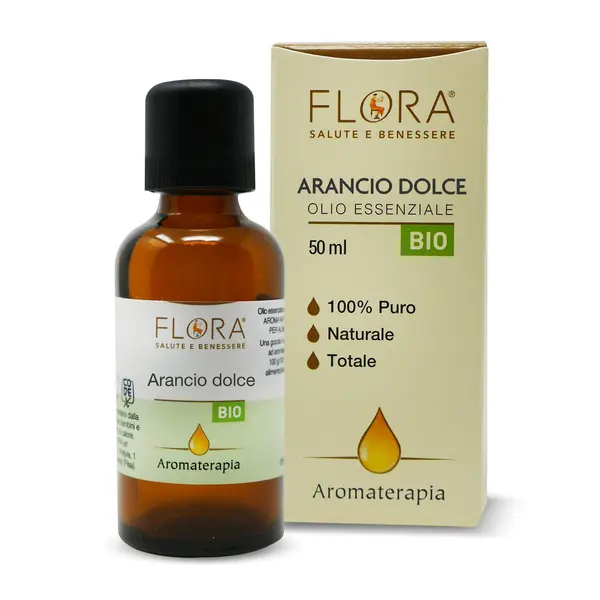 Eterično ulje Flora, Slatka naranča Bio 50 ml